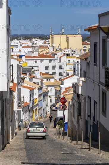 The old town centre of Lagos, in the west of the Algarve, Portugal