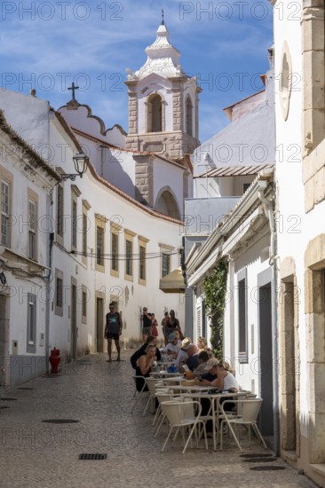 The historic centre of Lagos, R. Henrique Correia da Silva, in the west of the Algarve, Portugal