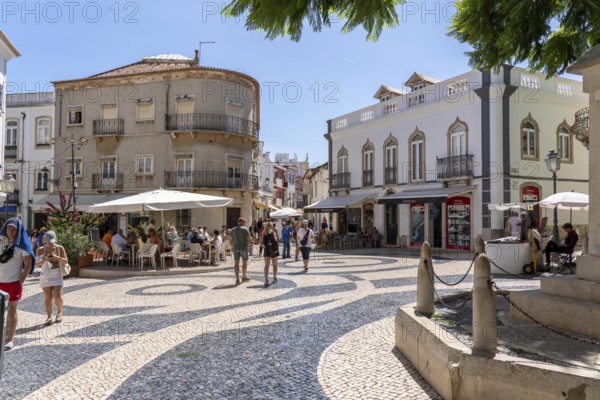 The old town centre of Lagos, in the west of the Algarve, Portugal