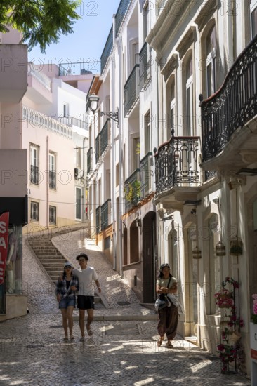 The old town centre of Lagos, in the west of the Algarve, Portugal