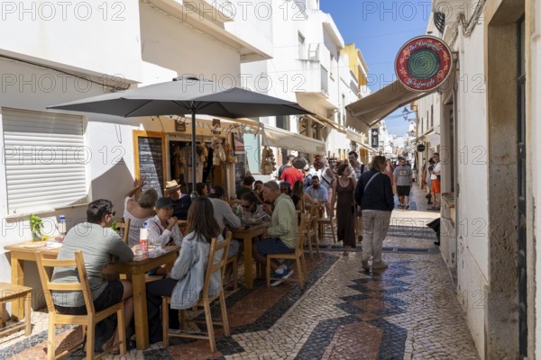 The old town centre of Lagos, in the west of the Algarve, Portugal