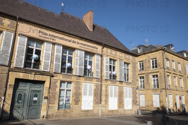 International Puppet Centre, Capital of Puppetry, Puppet Theatre, Marionettes, Winston Churchill Square, Charleville-Mézières, Ardennes, Grand Est, France