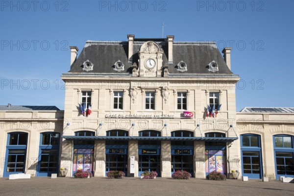 Railway station, Charleville-Mézières, Ardennes, Grand Est, France