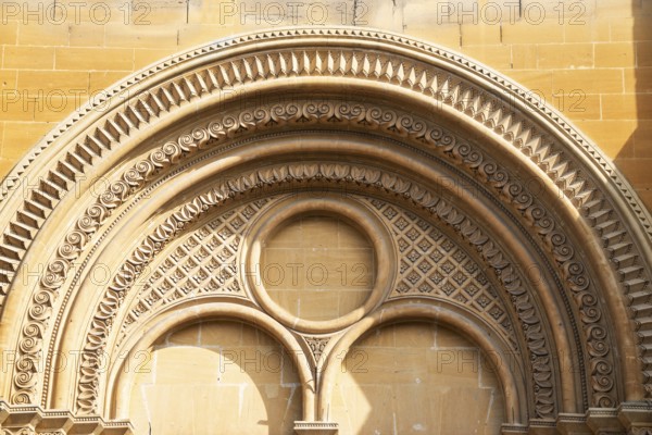 Saint-Rémi, neo-Romanesque church, Charleville-Mézières, Ardennes, Grand Est, France