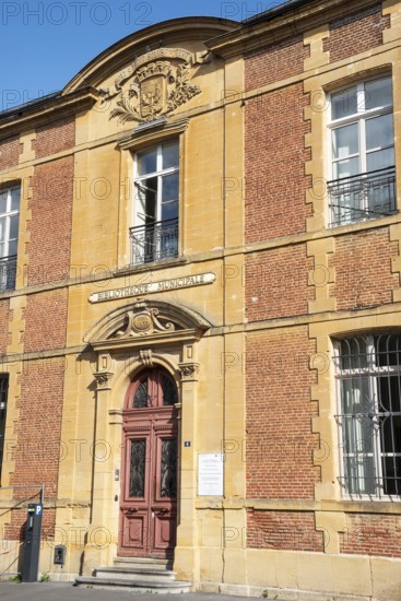 Library, library, historic building, Charleville-Mézières, Ardennes, Grand Est, France