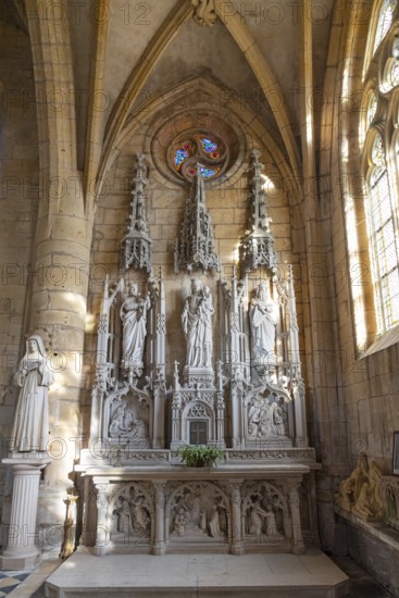 Saint-Nicolas Church, Marville, Renaissance village, Département Meuse, Grand Est, France