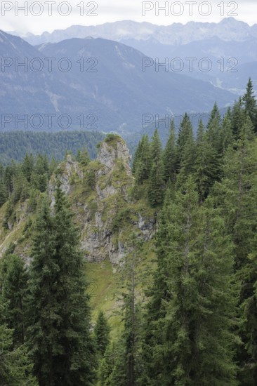 Ammergau Alps, Laber, hiking, mountain hiking, Ammergau, Oberammergau, mountains, Alps, Bavaria, Upper Bavaria, Garmisch-Partenkirchen, Germany