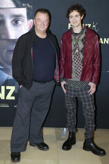 Peter Kurth, Idan Weiss, German Premiere Franz K, by Agnieszka Holland, Delphi Filmpalast, Berlin, 16.10.2025