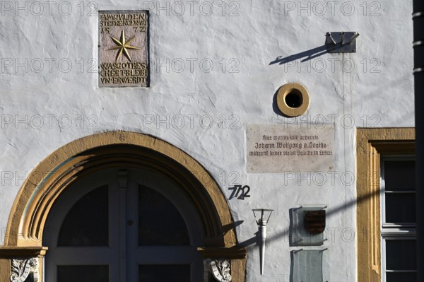 The former Electoral Mainz Lieutenant is home to the Thuringian State Chancellery. Goethe had also been here