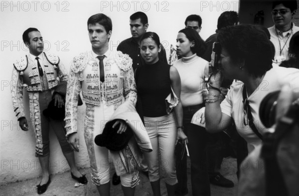 MEX, Mexico, Guadalajara, 09.07.2002, A young torero in front of the fight
