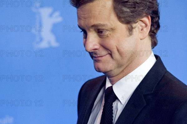 DEU, Germany, Berlin Photo session with Colin Firth during the 61st Berlinale. Germany Berlin Photocall with Colin Firth during the 61