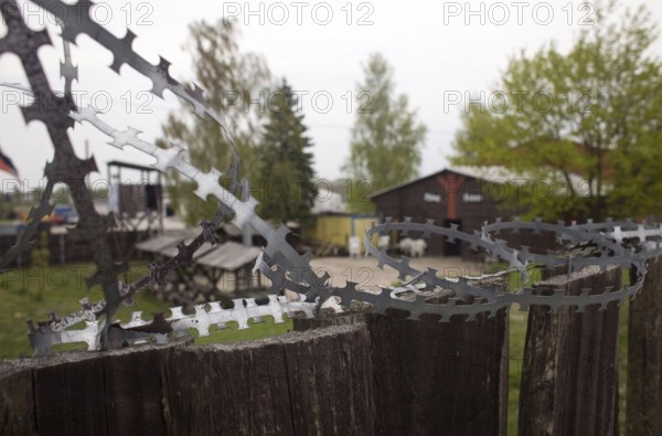Germany Grevesmühle Thing House, headquarters or base of the far rights, owned by Mr. Krüger