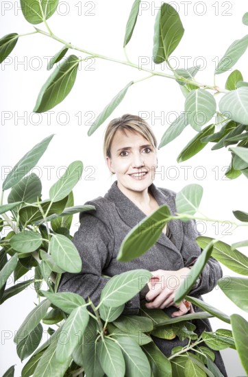 DEU Germany Germany Berlin The new chairwoman of the Greens, Simone Peter, during an interview with the taz