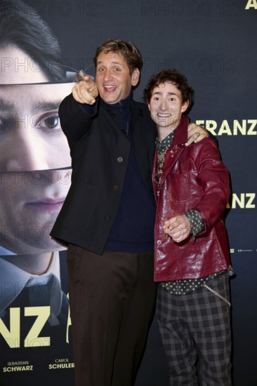 Sebastian Schwarz and Idan Weiss - German premiere by FRANZ K., Delphi Filmpalast am Zoo, Berlin, 15.10.25