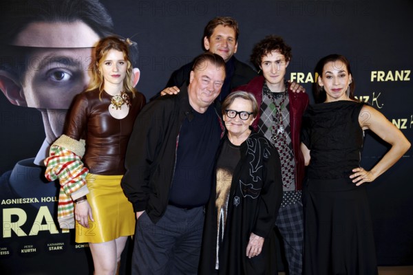 Katharina Stark, Peter Kurth, Sebastian Schwarz, Agnieszka Holland, Idan Weiss and Carola Schuler - German premiere by FRANZ K., Delphi Filmpalast am Zoo, Berlin, 15.10.25