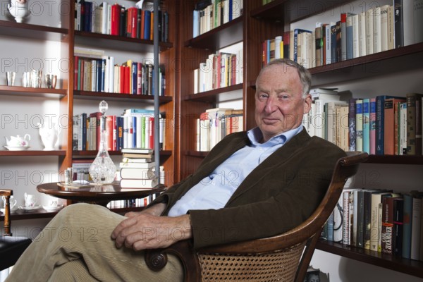 DEU Germany Germany Potsdam Alexander Gauland, leading candidate for the Alternative for Germany (AfD), in his apartment in Potsdam