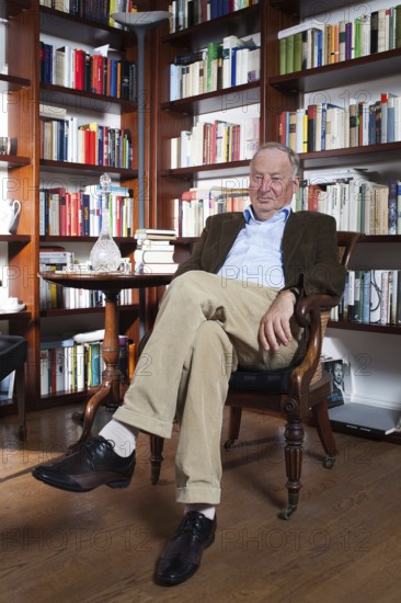 DEU Germany Germany Potsdam Alexander Gauland, leading candidate for the Alternative for Germany (AfD), in his apartment in Potsdam