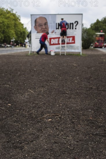 DEU Germany Germany Berlin election posters of the party Die Linke