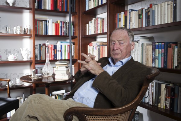 DEU Germany Germany Potsdam Alexander Gauland, leading candidate for the Alternative for Germany (AfD), in his apartment in Potsdam