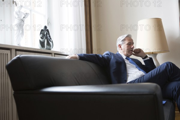 DEU Germany Germany Berlin The Governing Mayor of Berlin, Klaus Wowereit, in his office during an interview