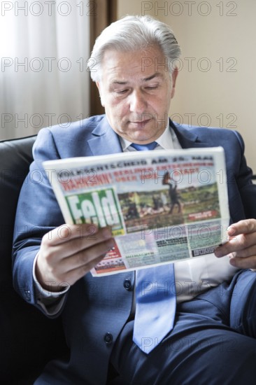 DEU Germany Germany Berlin The Governing Mayor of Berlin, Klaus Wowereit, in his office during an interview