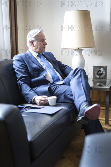 DEU Germany Germany Berlin The Governing Mayor of Berlin, Klaus Wowereit, in his office during an interview