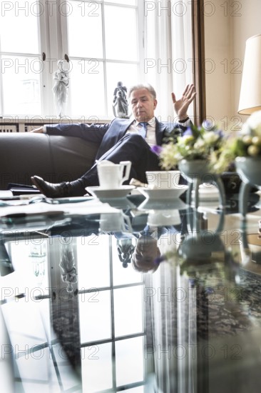 DEU Germany Germany Berlin The Governing Mayor of Berlin, Klaus Wowereit, in his office during an interview