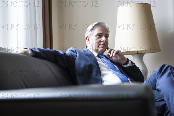 DEU Germany Germany Berlin The Governing Mayor of Berlin, Klaus Wowereit, in his office during an interview