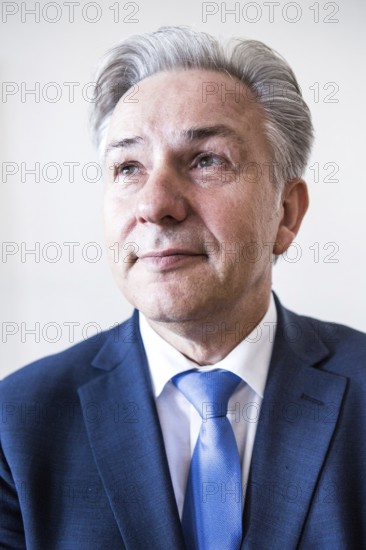 DEU Germany Germany Berlin The Governing Mayor of Berlin, Klaus Wowereit, in his office during an interview