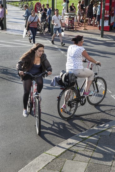 DEU Germany Germany Berlin Cyclists in the capital