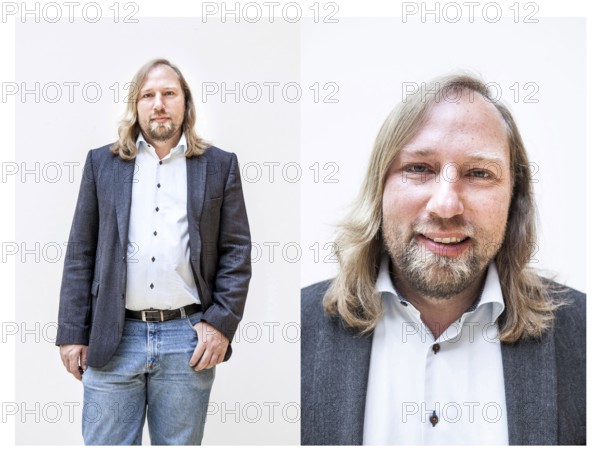 DEU Germany Germany Berlin Anton Hofreiter, Green Group Chairman, during a portrait appointment