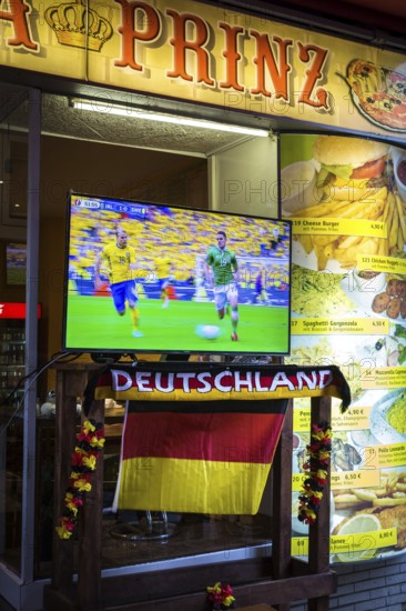 DEU Germany Germany Berlin TV broadcast of euro 2016 in Berlin