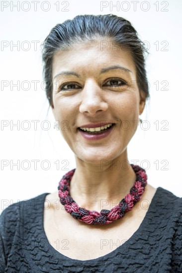 DEU Germany Germany Berlin The top politician on the left, Sarah Wagenknecht, during a photo session