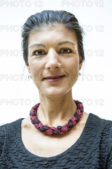 DEU Germany Germany Berlin The top politician on the left, Sarah Wagenknecht, during a photo session