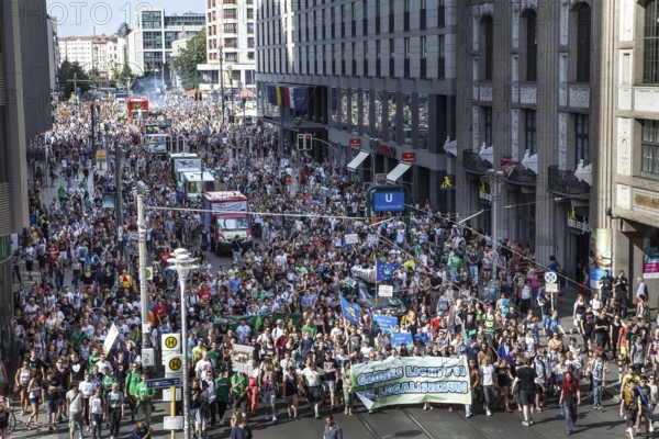 DEU Germany Germany Berlin demonstrators at the Hemp Parade 2014
