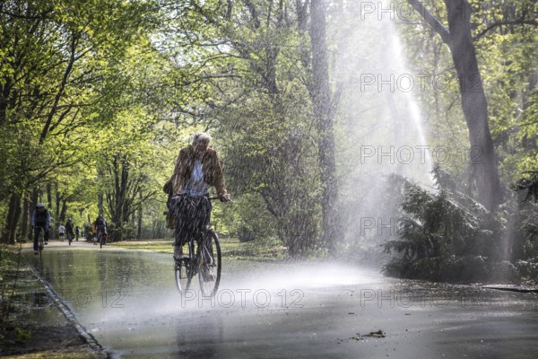 DEU Germany Germany Berlin Cyclists in the capital