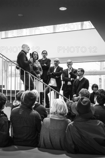 DEU Germany Germany Berlin Press date for the photo exhibition 'Genesis' by Brazilian photographer Sebastian Salgado in the Berlin photo gallery _äà