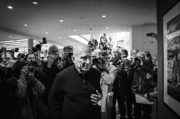DEU Germany Germany Berlin Press date for the photo exhibition 'Genesis' by Brazilian photographer Sebastian Salgado in the Berlin photo gallery _äà
