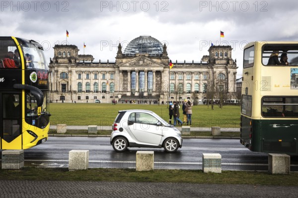 DEU Germany Germany Berlin car sharing scenes in the capital