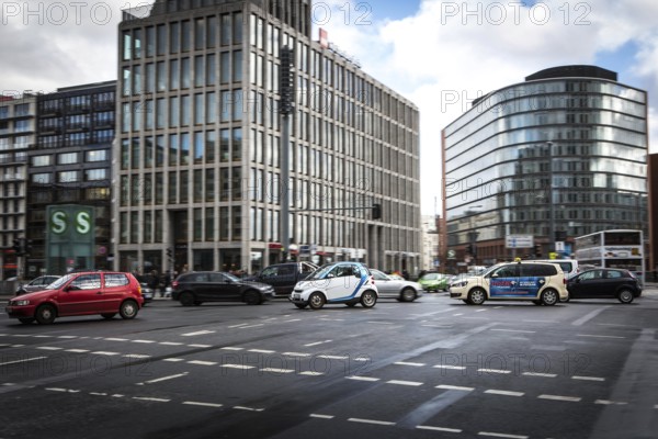 DEU Germany Germany Berlin car sharing scenes in the capital