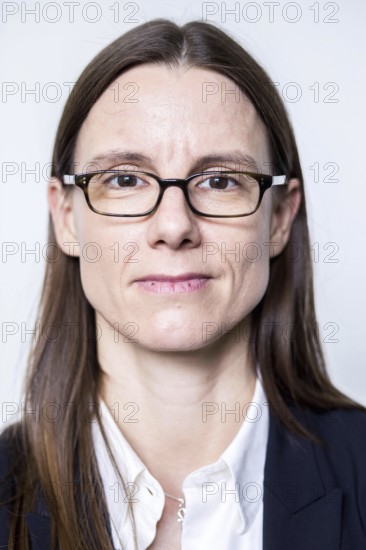 DEU Germany Germany Berlin State Secretary in the Federal Ministry of Defense, Katrin Suder, during a portrait appointment