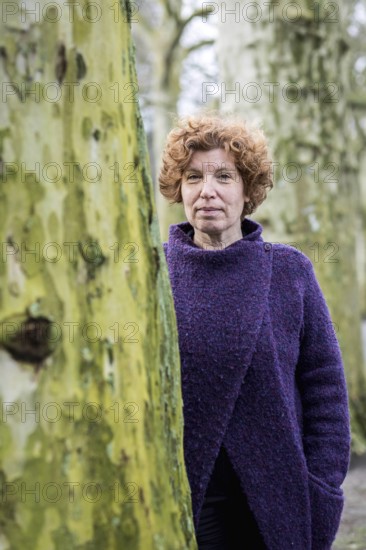 DEU Germany Germany Berlin Portrait of the author, architect and journalist Zora del Buono