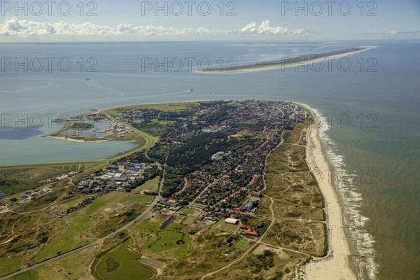 Location Norderney, West Island, Wadden Sea, aerial view, Norderney, North Sea, North Sea island, East Frisian Islands, Lower Saxony, Germany, Europe, birds-eyes view, aerial photography, aerial photography, aerial photography, overview, bird's eye view