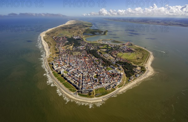 Location Norderney, West Island, Wadden Sea, aerial view, Norderney, North Sea, North Sea island, East Frisian Islands, Lower Saxony, Germany, Europe, birds-eyes view, aerial photography, aerial photography, aerial photography, overview, bird's eye view