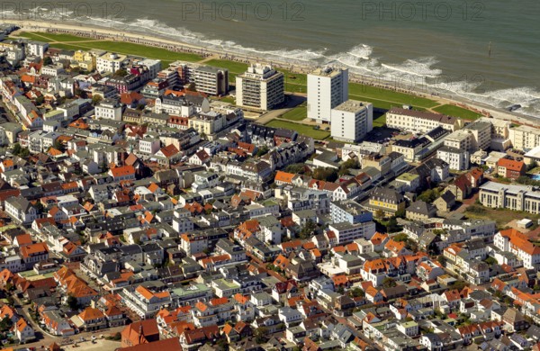 Aerial photo, Norderney, North Sea, North Sea island, East Frisian Islands, Lower Saxony, Germany, Europe, birds-eyes view, aerial photography, aerial photography, overview, overview, bird's eye view