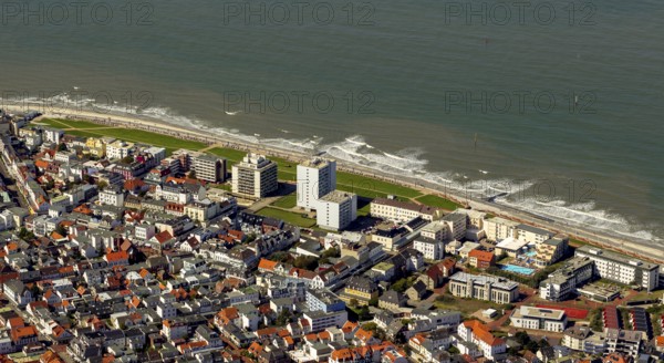 Aerial photo, Norderney, North Sea, North Sea island, East Frisian Islands, Lower Saxony, Germany, Europe, birds-eyes view, aerial photography, aerial photography, overview, overview, bird's eye view