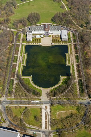 Park Hotel Bremen am Holter See, Bürgerpark, aerial photo, aerial photography of Bremen, Bremen, Germany, Europe, birds-eyes view, aerial photography, aerial photography, overview, overview, bird's eye view