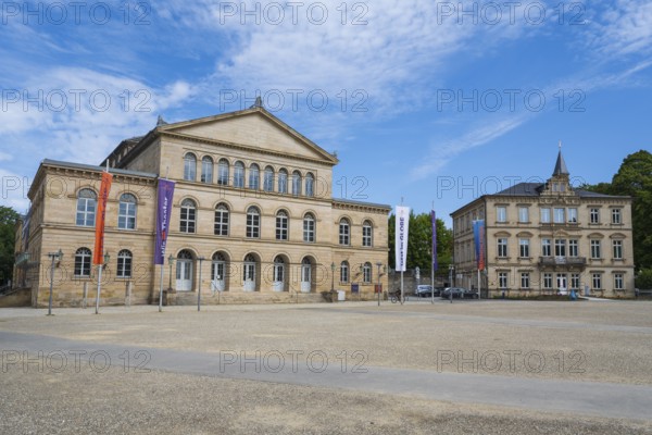 Edinburgh State Theatre and Palace, Schlossplatz, Coburg, Upper Franconia, Franconia, Bavaria, Germany