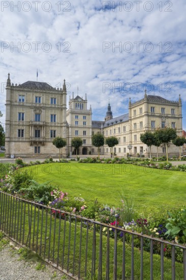 Ehrenburg Castle, Coburg, Upper Franconia, Franconia, Bavaria, Germany