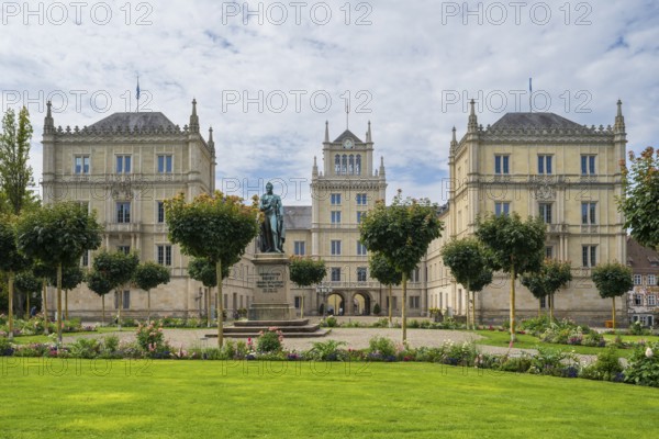 Ehrenburg Castle, Coburg, Upper Franconia, Franconia, Bavaria, Germany